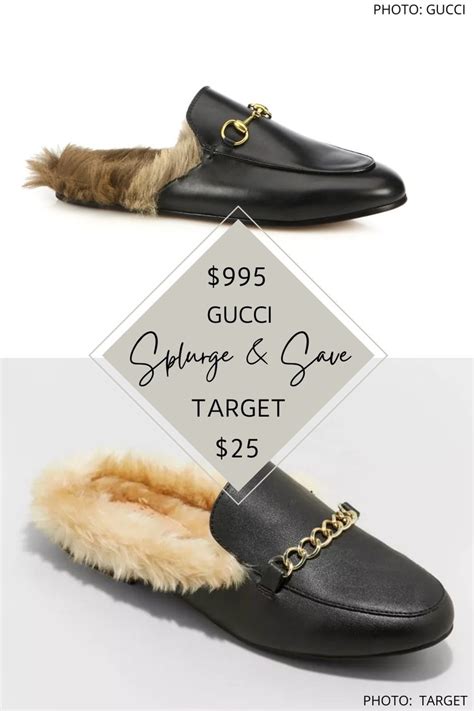 gucci princetown fur replica|gucci princetown leather dupe.